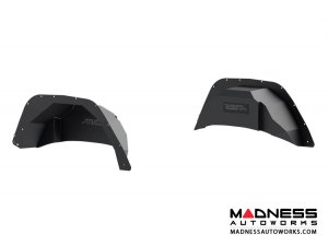 Jeep Wrangler JL Inner Fender Liners - Front & Rear - Carbide Black Powdercoat